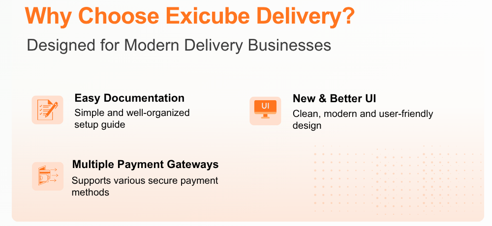 Exicube Delivery App