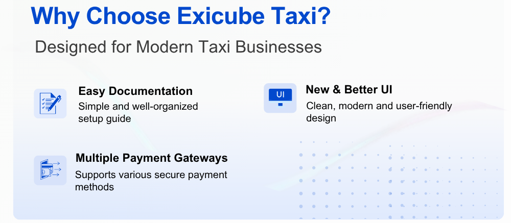 Exicube Taxi App