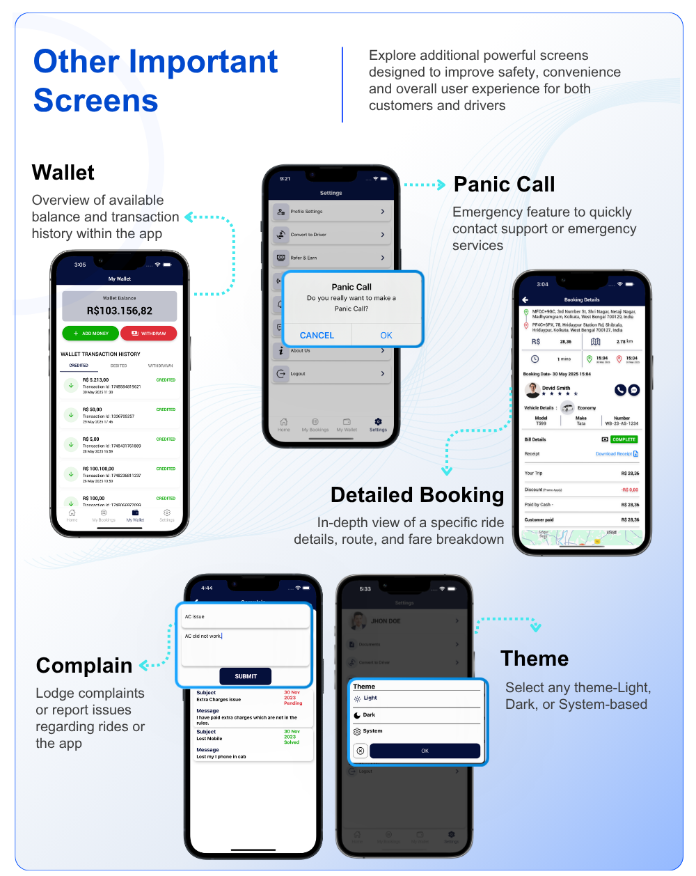 Exicube Taxi App